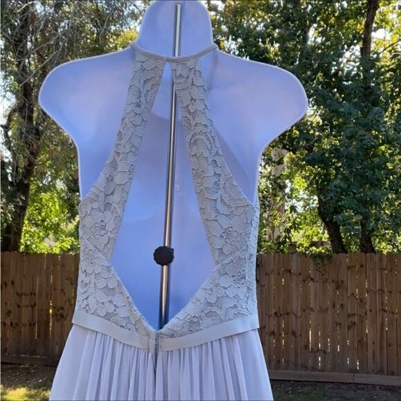 🔥 Take 50% OFF- David's Bridal Braidsmaid Dress, Bodice Lace With Mesh, Size-4 - Picture 8 of 9